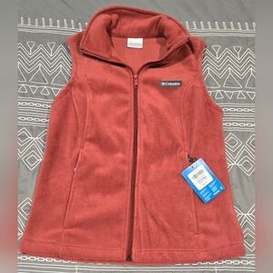 Columbia Benton Springs Fleece Vest Size Small Petite